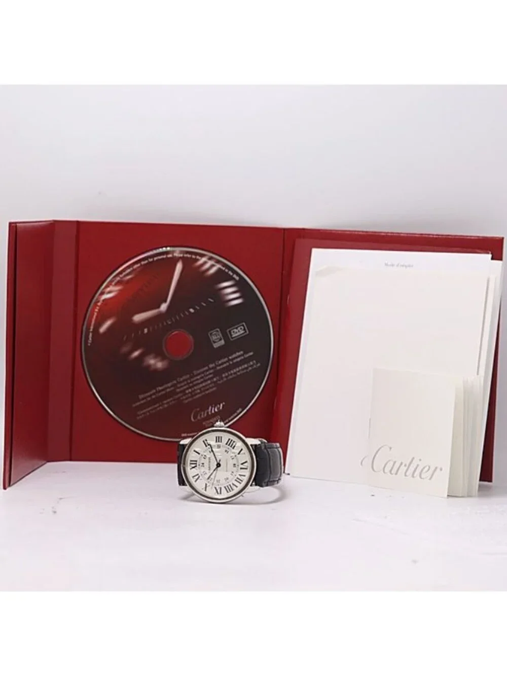 Cartier Hossuke Ronde Solo Automatic Silver Dial Watch